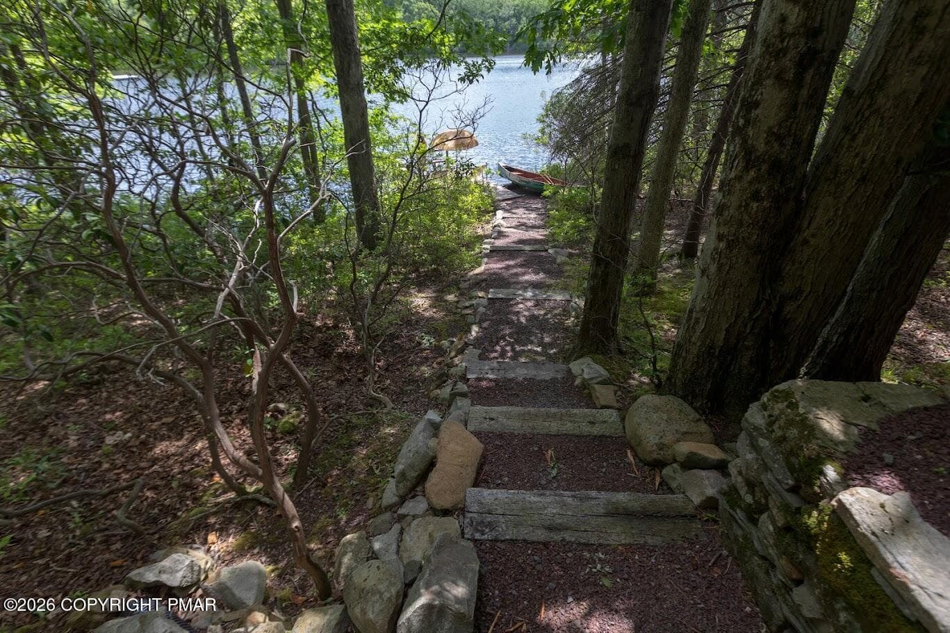 Steps to lake 4 - 322 Crescent Lake Road, Scotrun, PA 18355, Scotrun