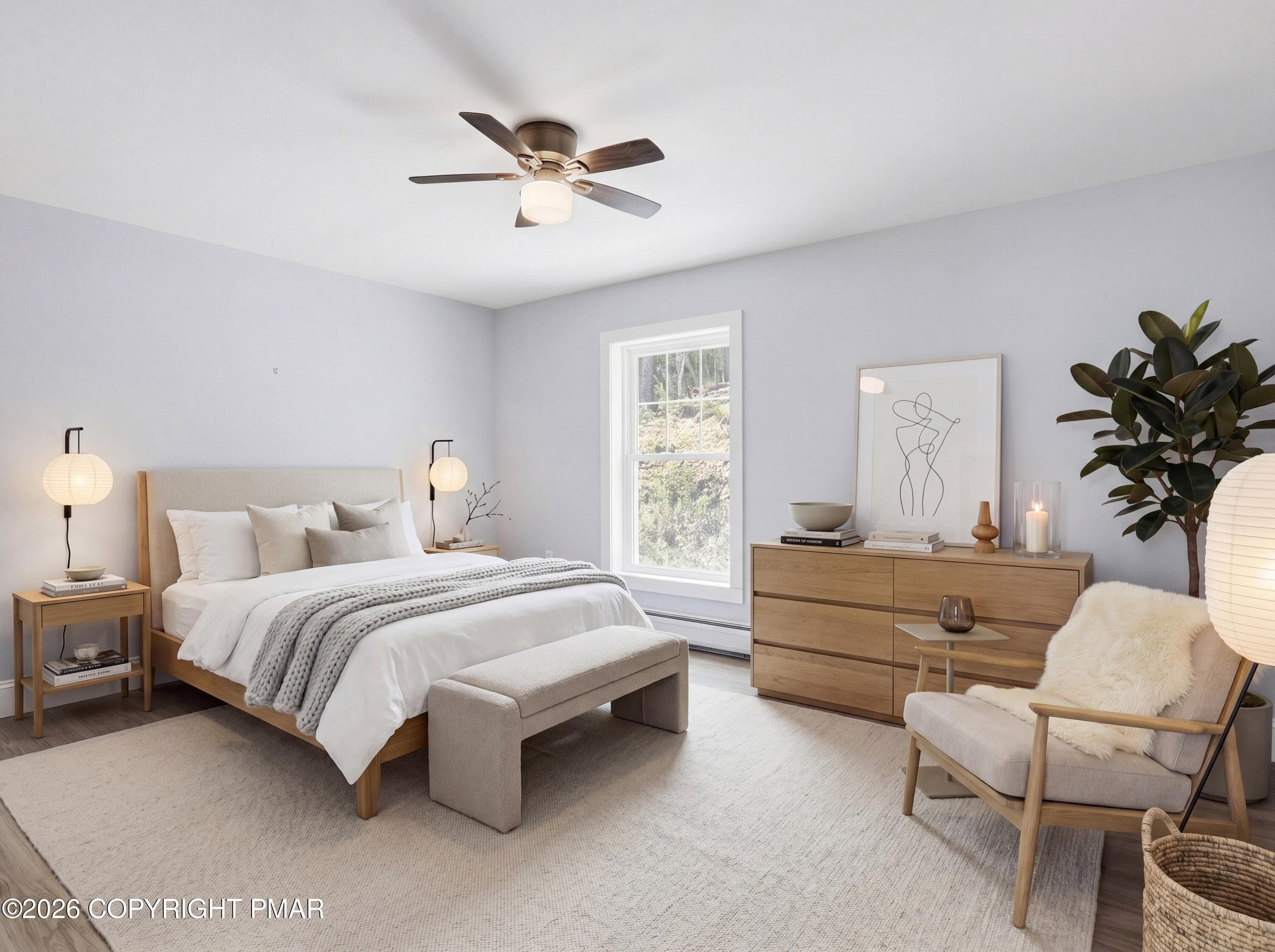 Virtual Bedroom - 300 Gumbletown Road, Paupack, PA 18451, Paupack