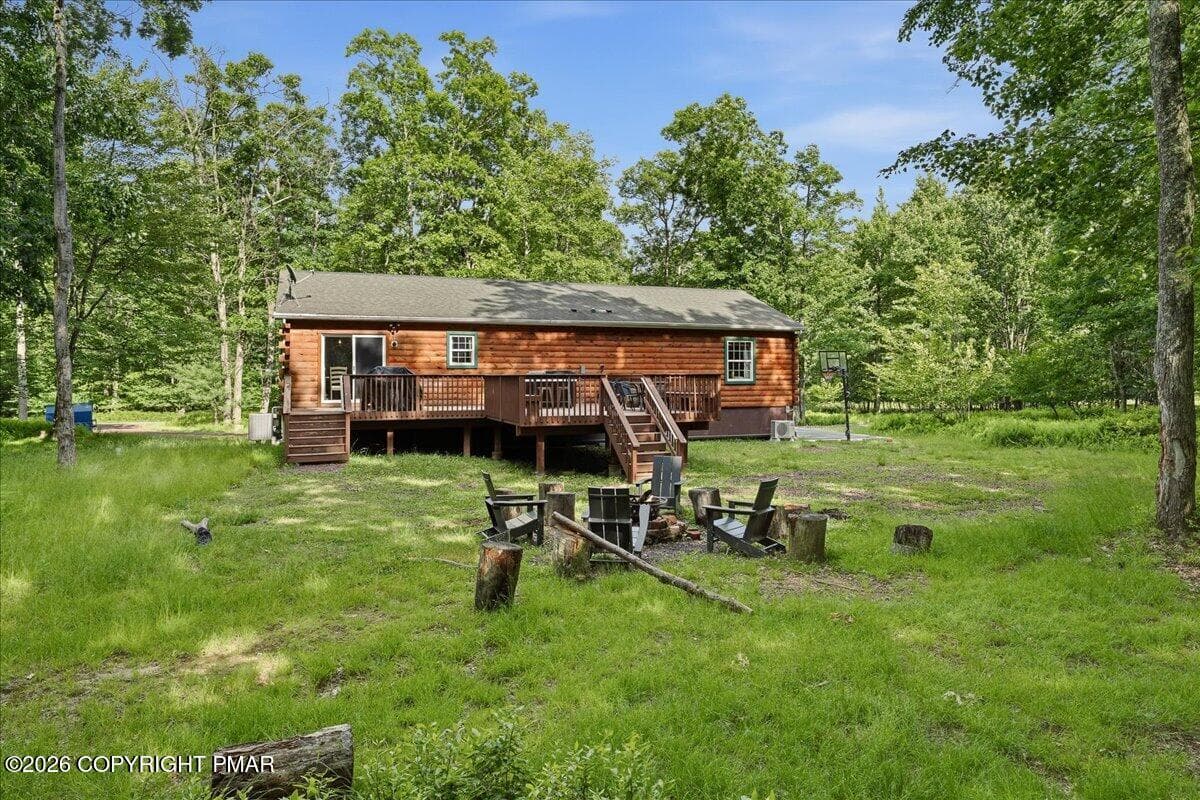 Back of Home - 255 Hillary Drive W, Freeland, PA 18224, Freeland