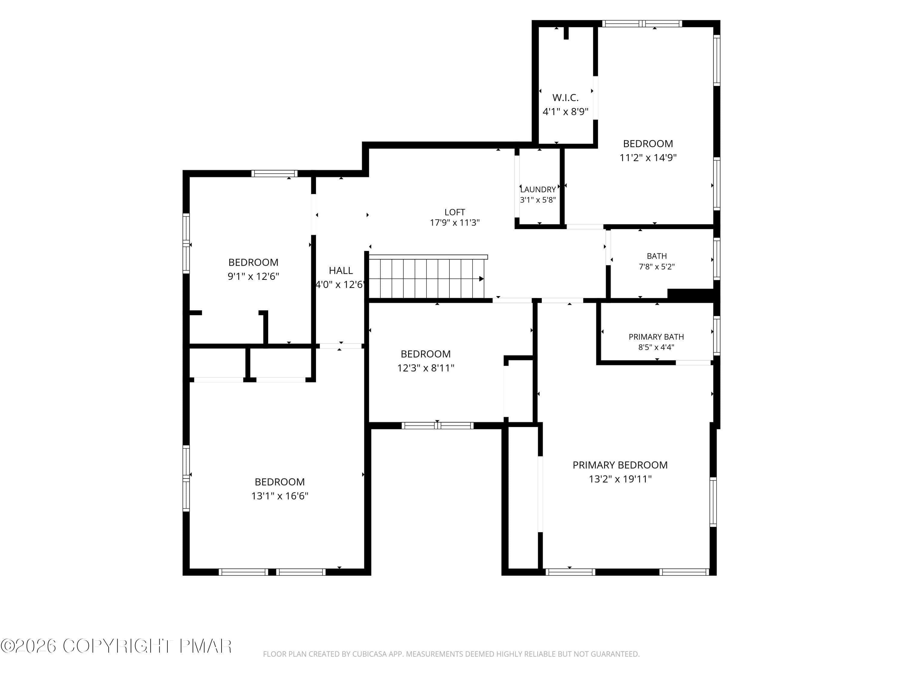 Floor Plan 2nd floor - 112 Candy Court, Stroudsburg, PA 18360, Stroudsburg