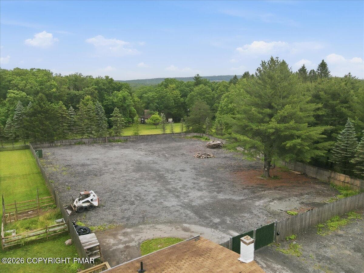 rear Commercial Parking Fenced - 2573 Pennsylvania 903, Albrightsville, PA 18210, Albrightsville