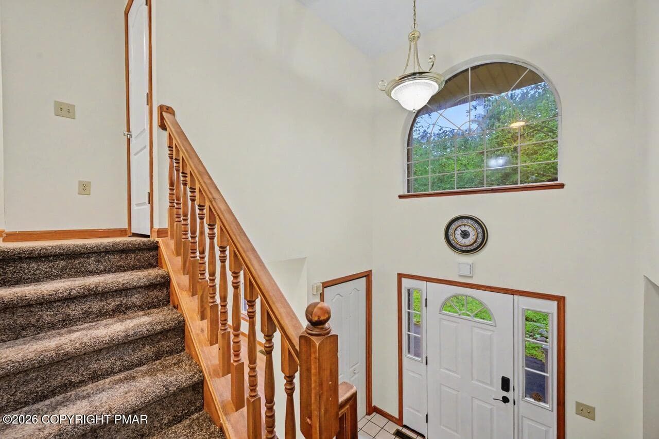 Foyer w/ Grand Staircase - 564 Cayuga Drive, Tobyhanna, PA 18466, Tobyhanna