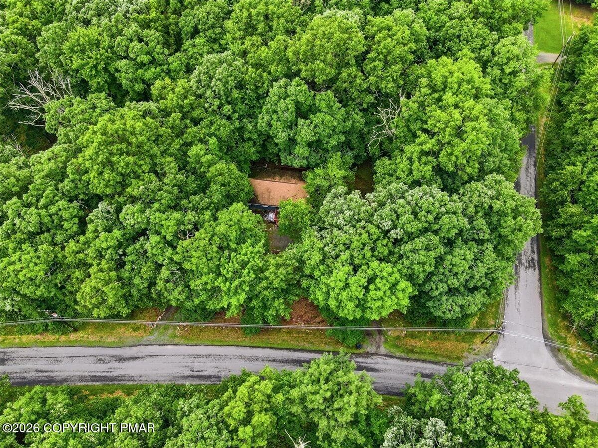 Aerial Home View - 337 Oak Hill Road, Hawley, PA 18428, Hawley