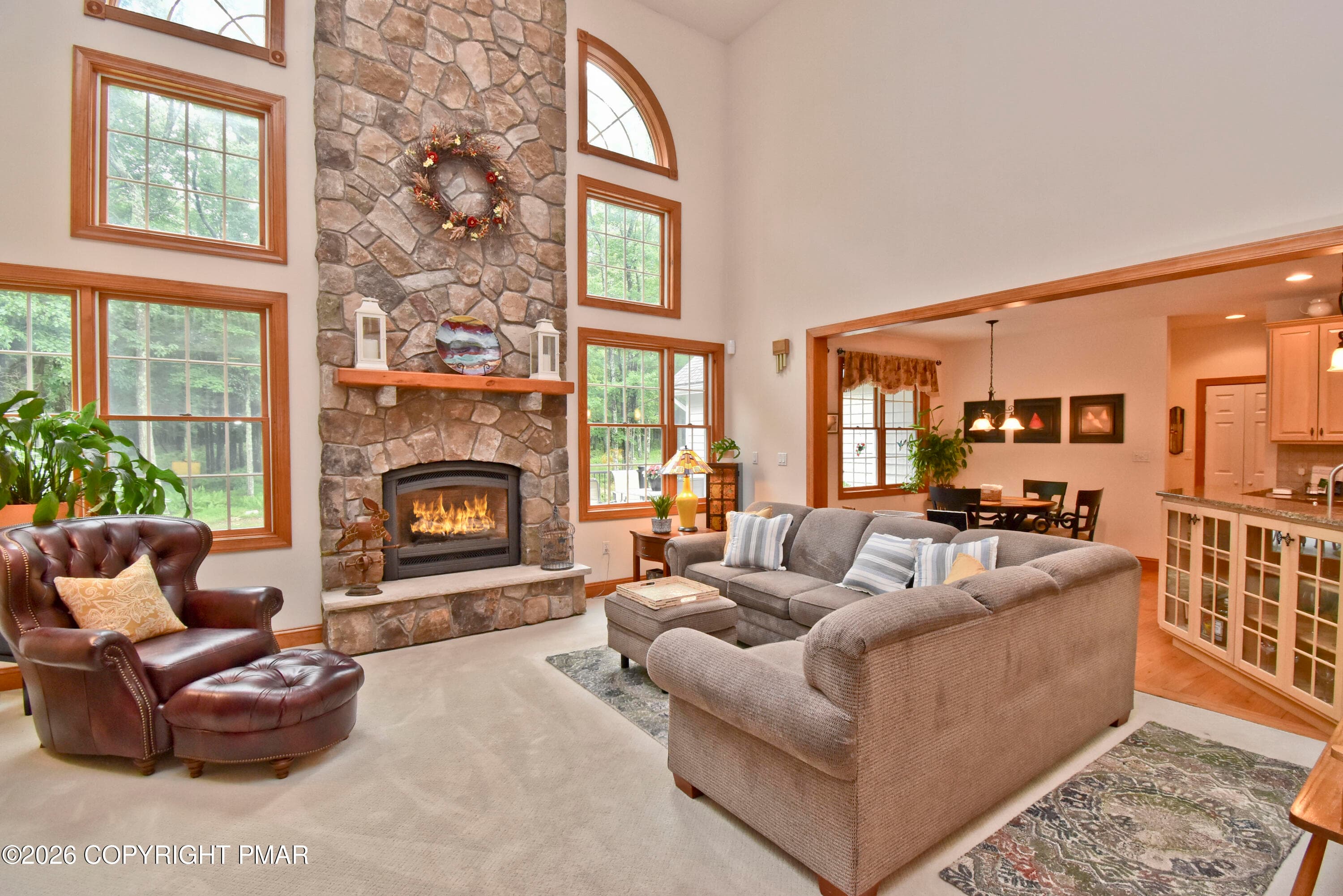 2 Living Room (1) - 326 Sunset Avenue, Pocono Manor, PA 18349, Pocono Manor
