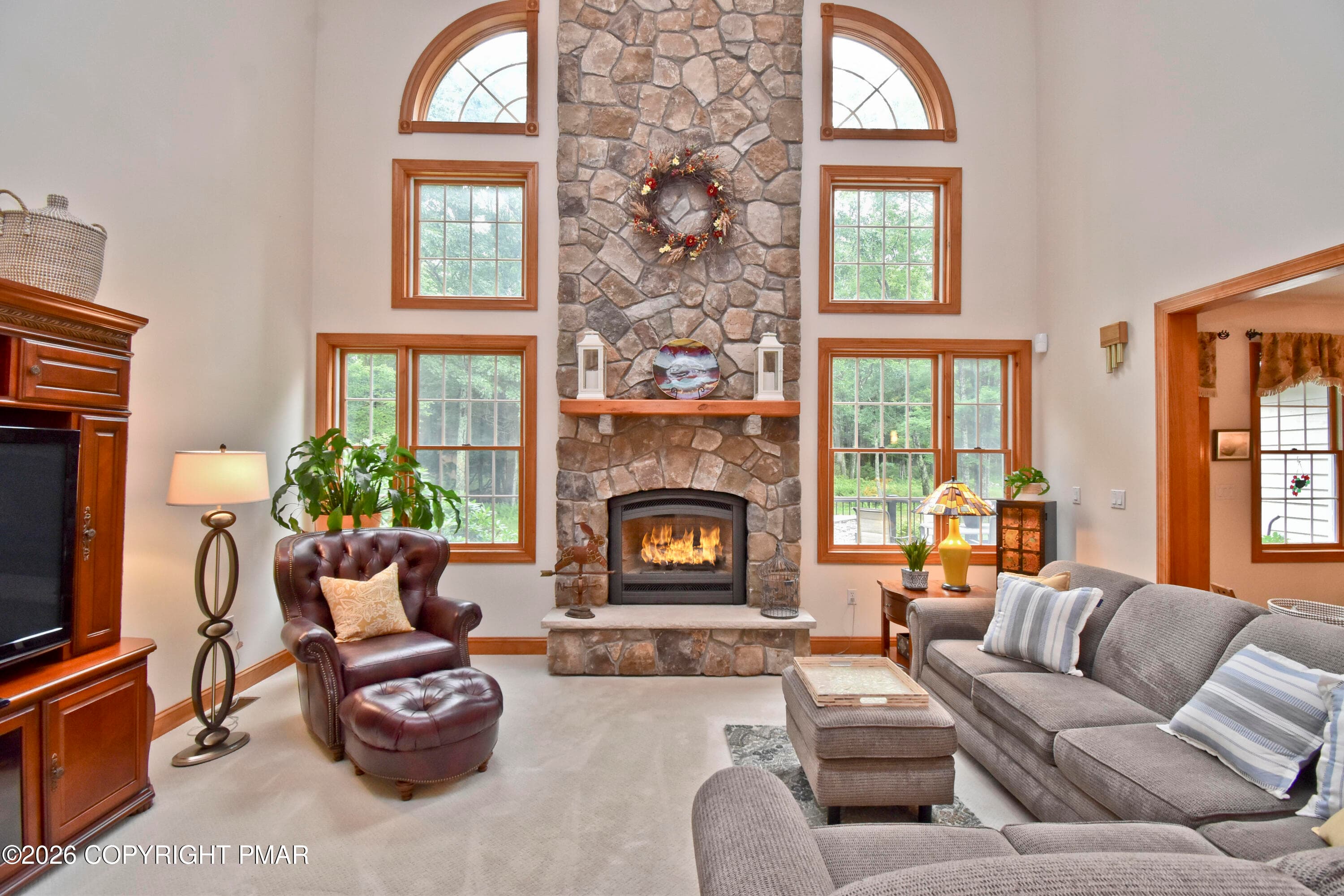 2 Living Room (2) - 326 Sunset Avenue, Pocono Manor, PA 18349, Pocono Manor