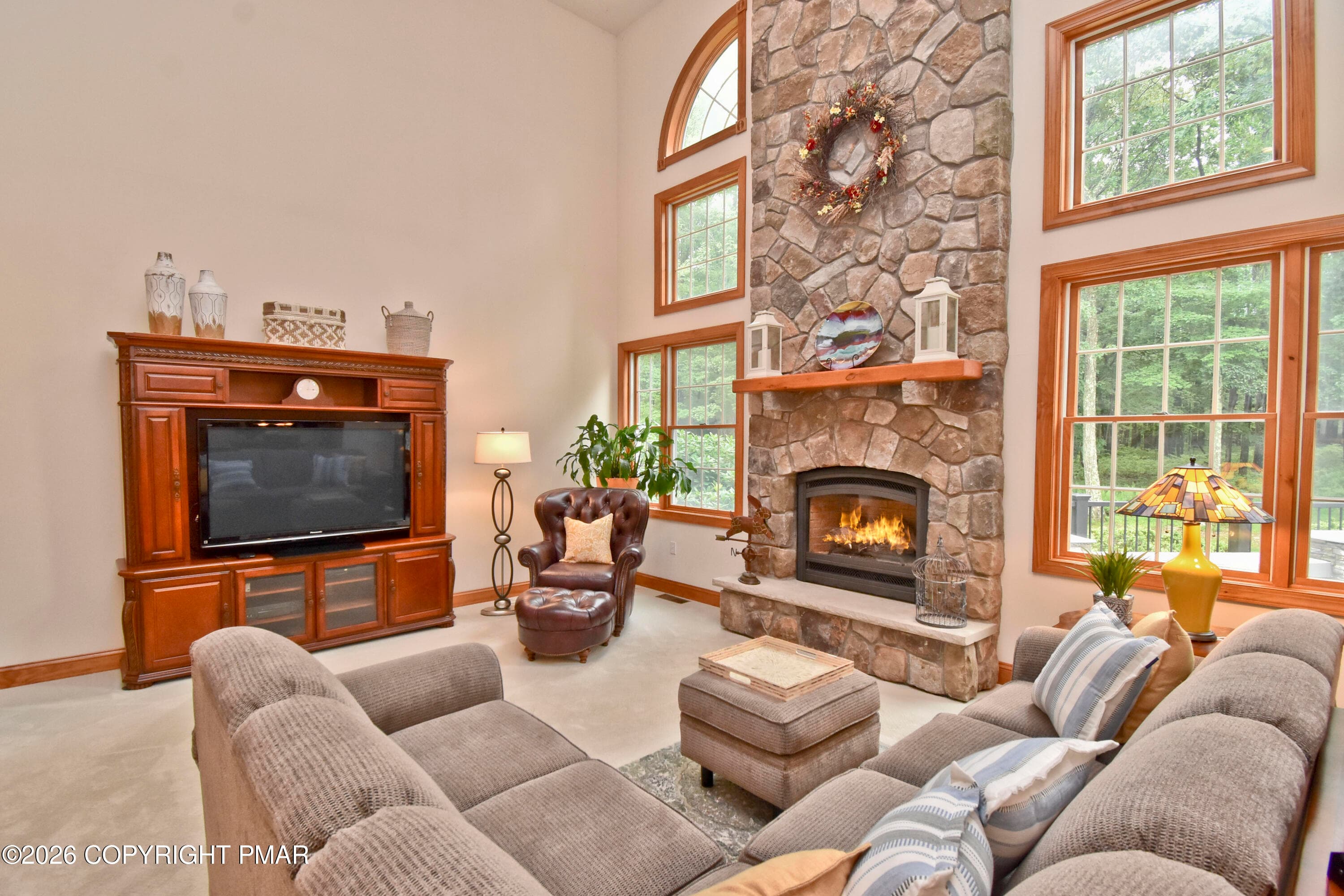 2 Living Room (3) - 326 Sunset Avenue, Pocono Manor, PA 18349, Pocono Manor