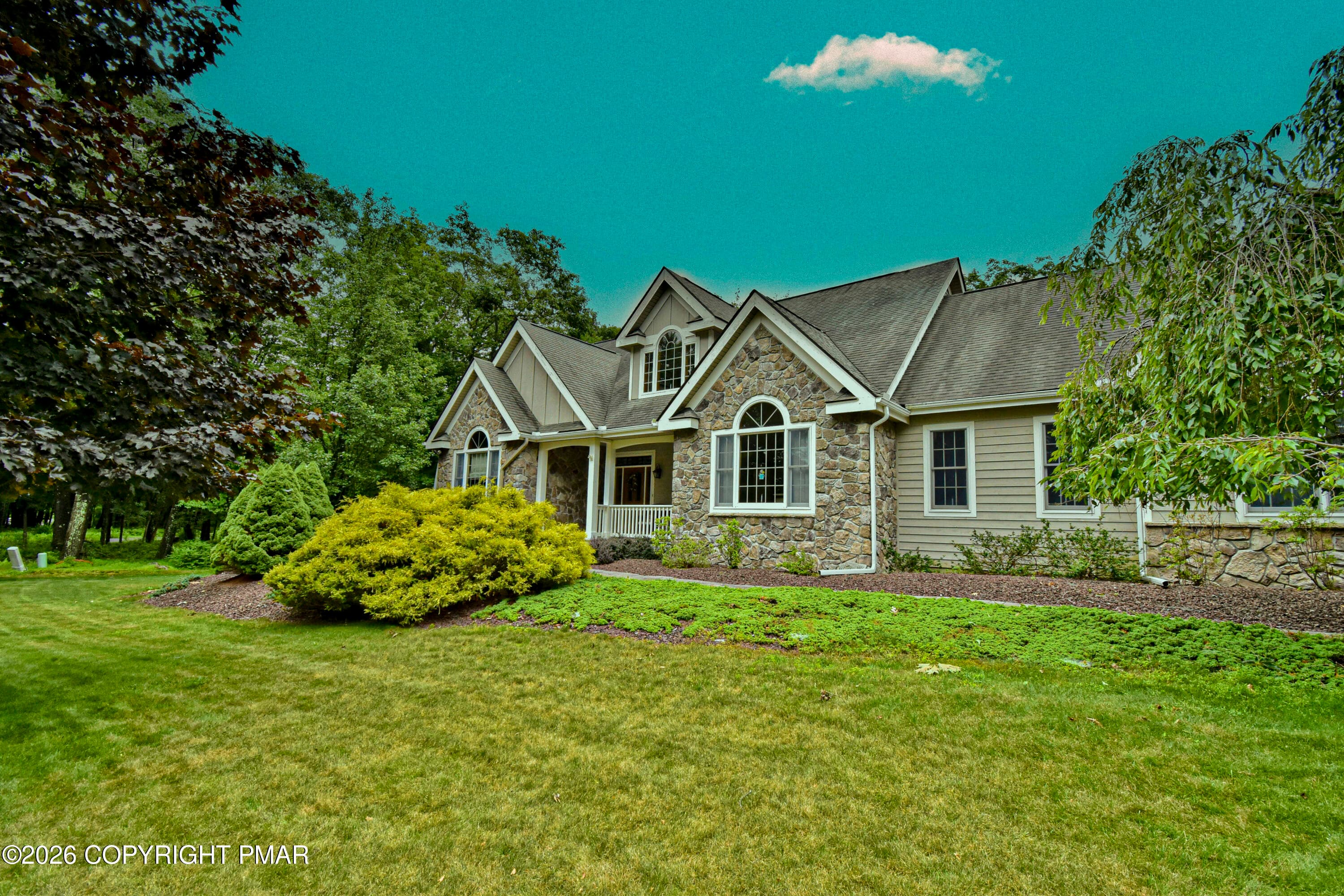 17 Front Exterior - 326 Sunset Avenue, Pocono Manor, PA 18349, Pocono Manor