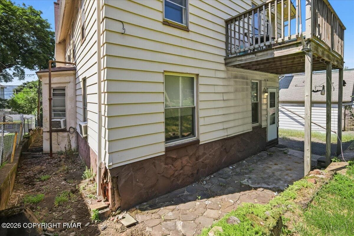 Back Patio - 166 Johnson Street, Pittston, PA 18640, Pittston