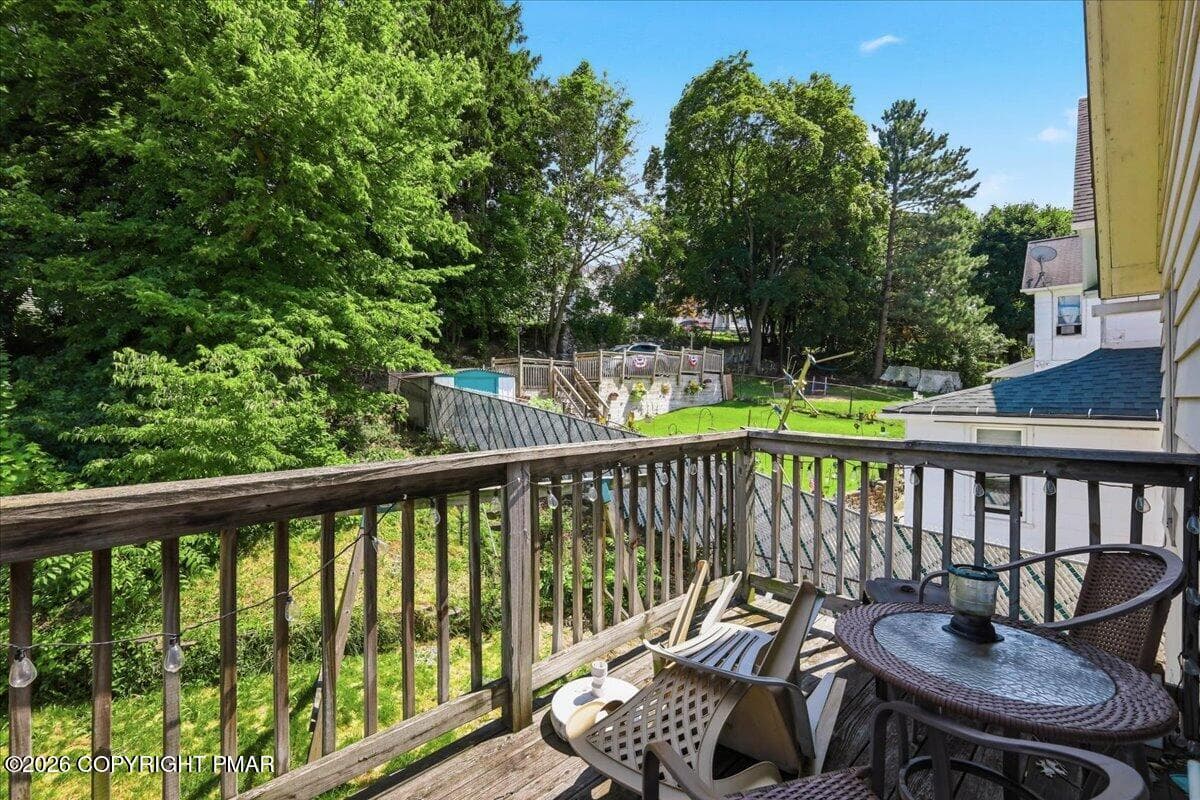 Back Deck - 166 Johnson Street, Pittston, PA 18640, Pittston