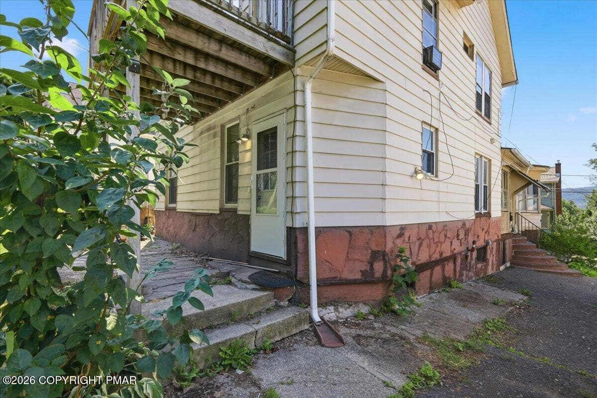 Back Patio/ Side - 166 Johnson Street, Pittston, PA 18640, Pittston
