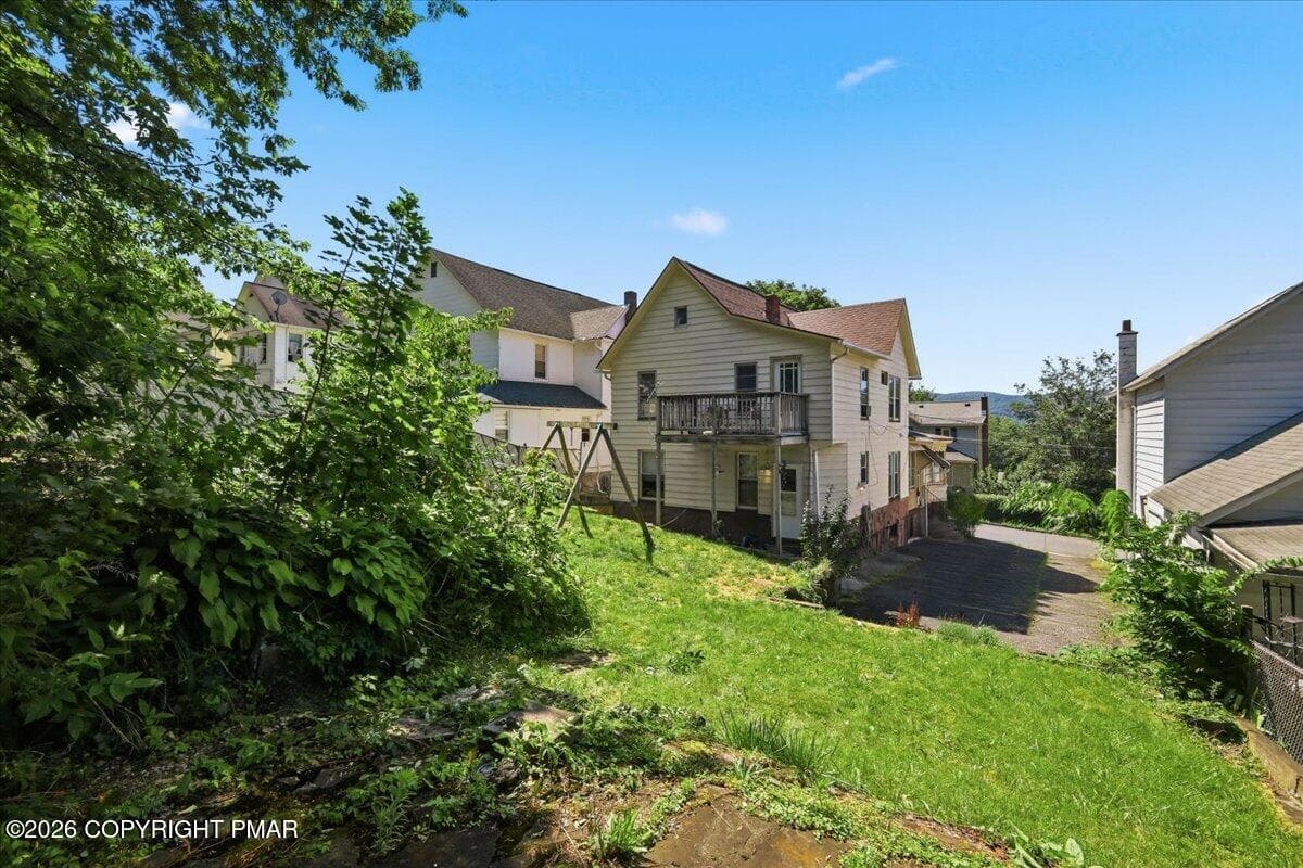 Back Yard - 166 Johnson Street, Pittston, PA 18640, Pittston