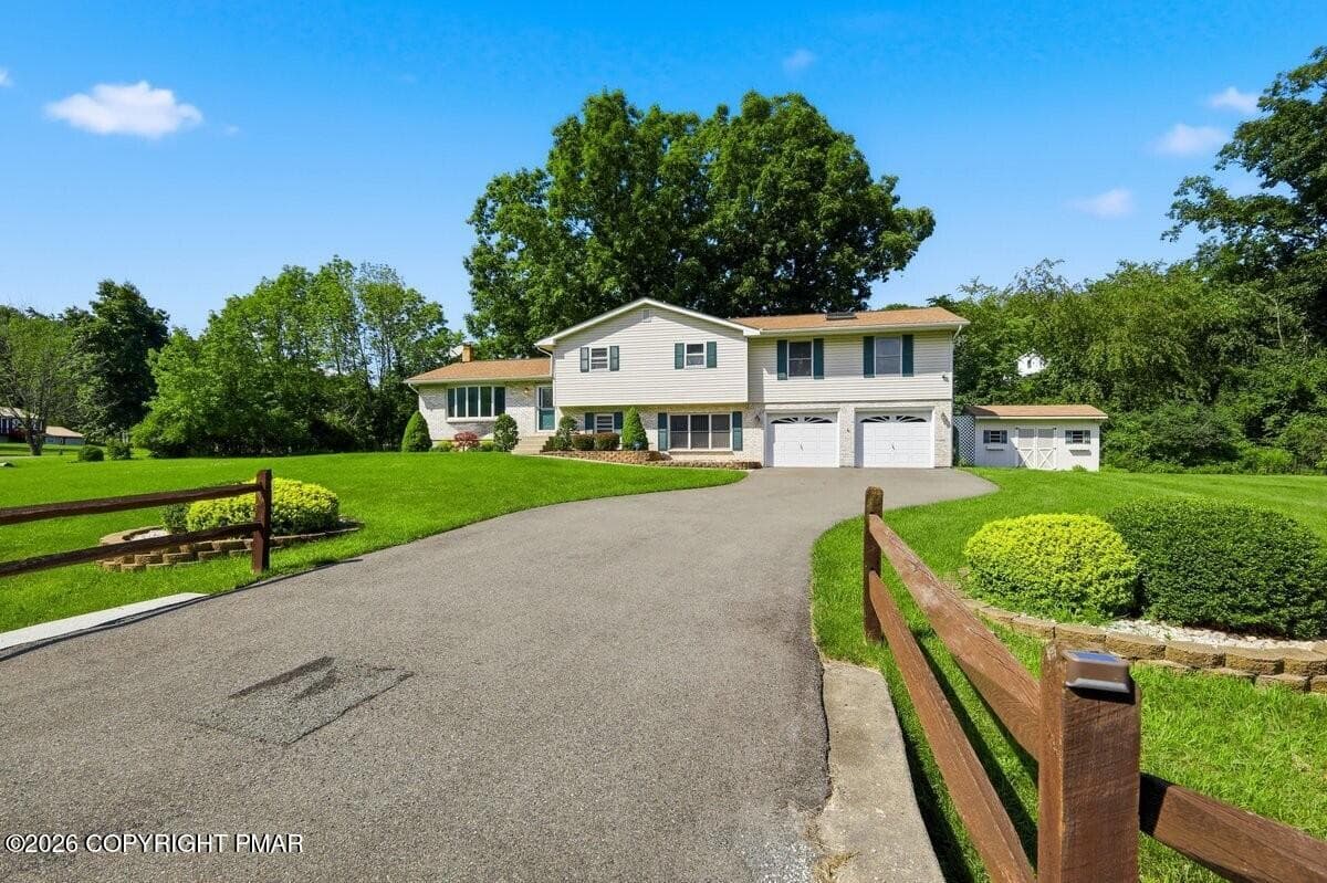 Front with Driveway - 246 Switzgabel Drive, Brodheadsville, PA 18322, Brodheadsville