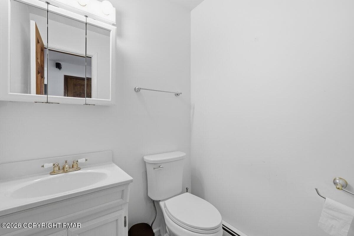 Lower Level Half Bath - 246 Switzgabel Drive, Brodheadsville, PA 18322, Brodheadsville