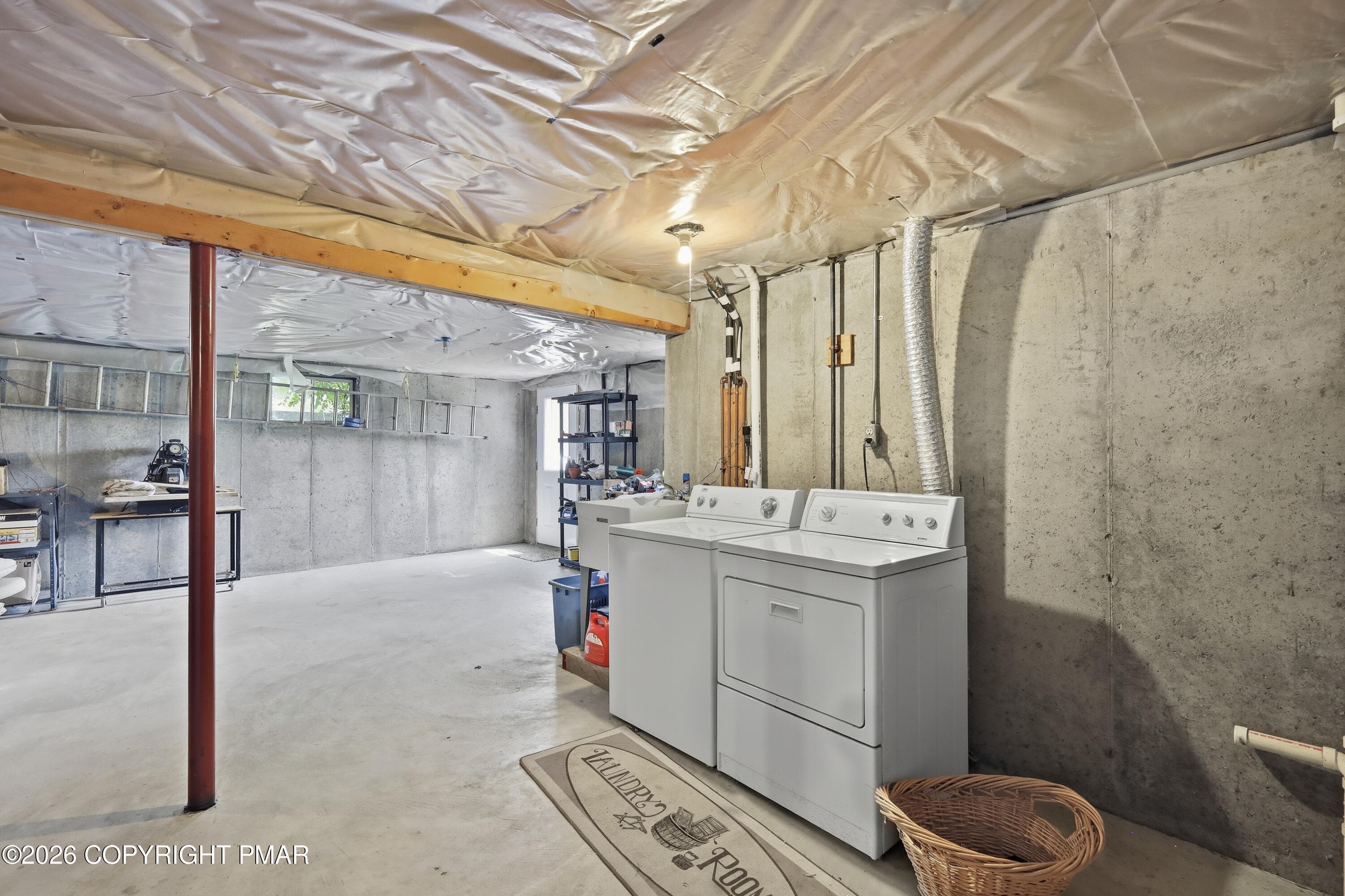basement laundry area - 1630 Mohican Court, Effort, PA 18330, Effort