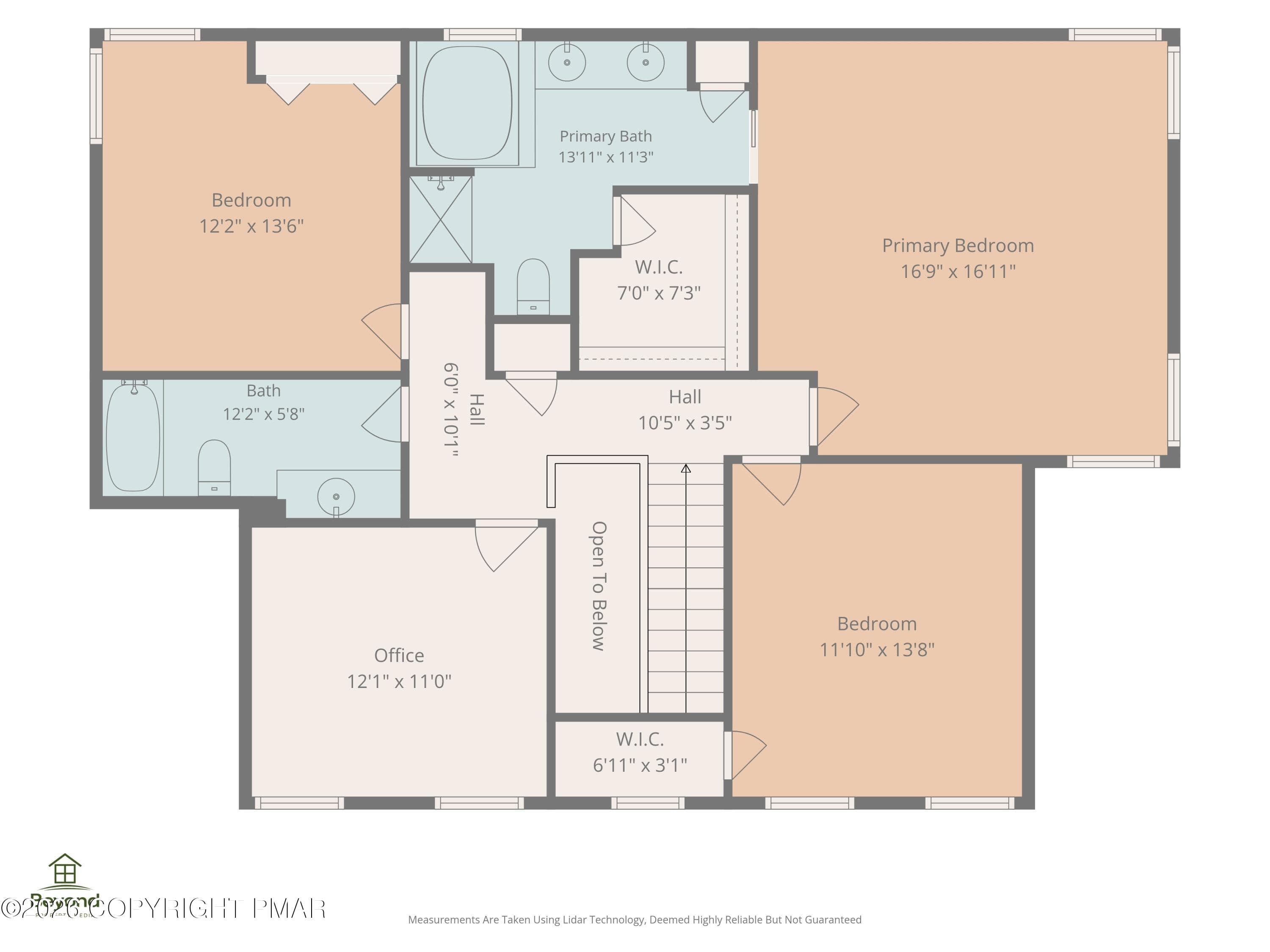 upper level floor plan - 1630 Mohican Court, Effort, PA 18330, Effort