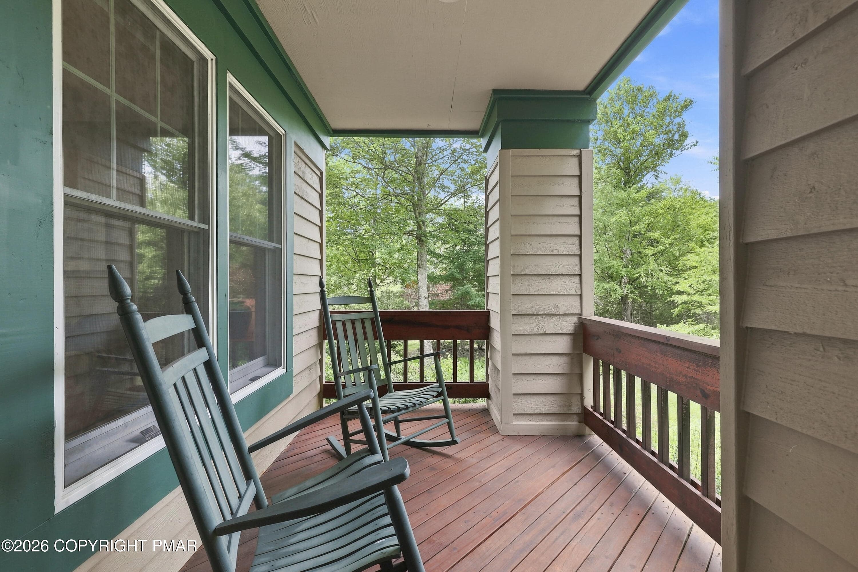 Front porch - 109 Creekside Road, Buck Hill Falls, PA 18323, Buck Hill Falls