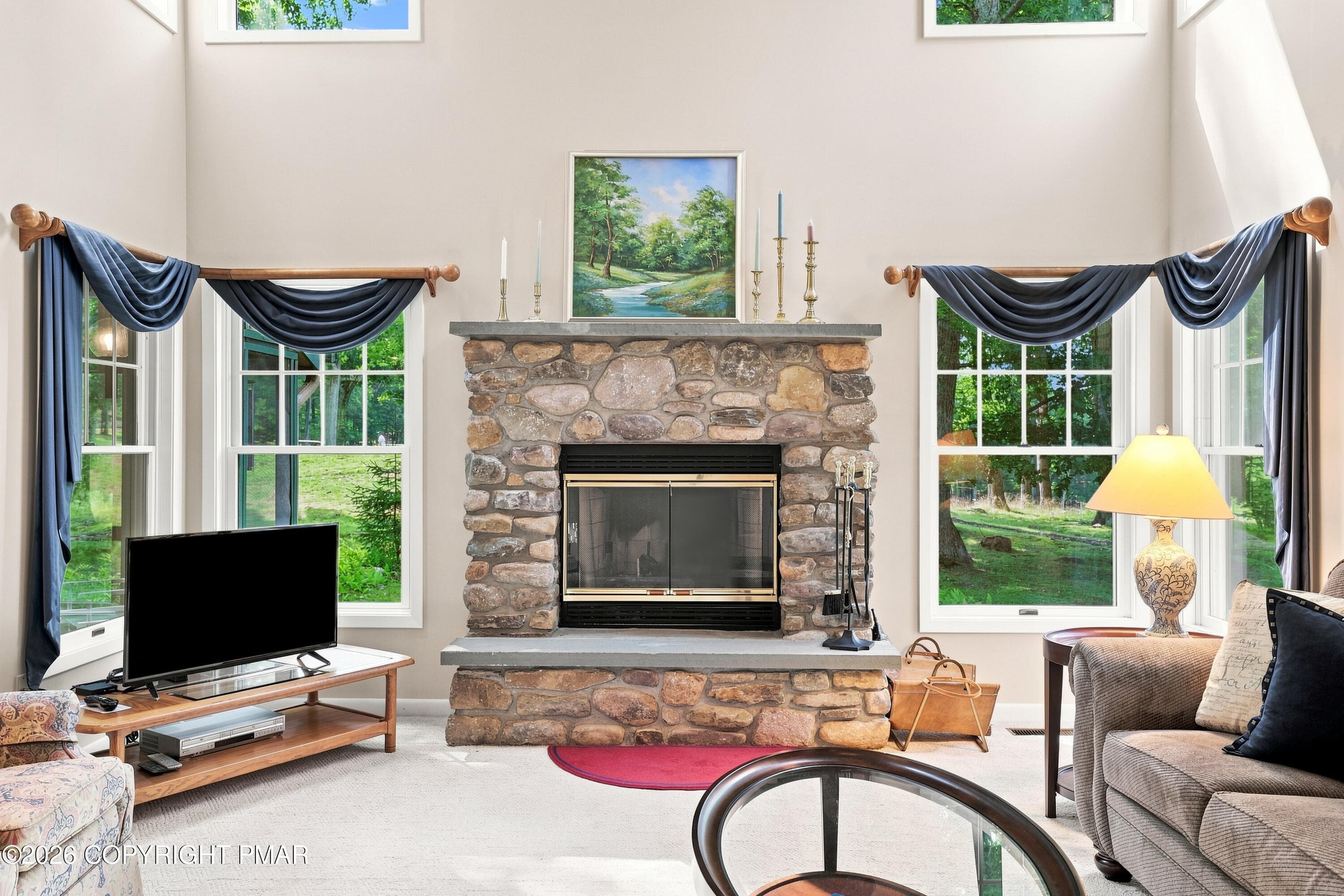 Living room - 109 Creekside Road, Buck Hill Falls, PA 18323, Buck Hill Falls