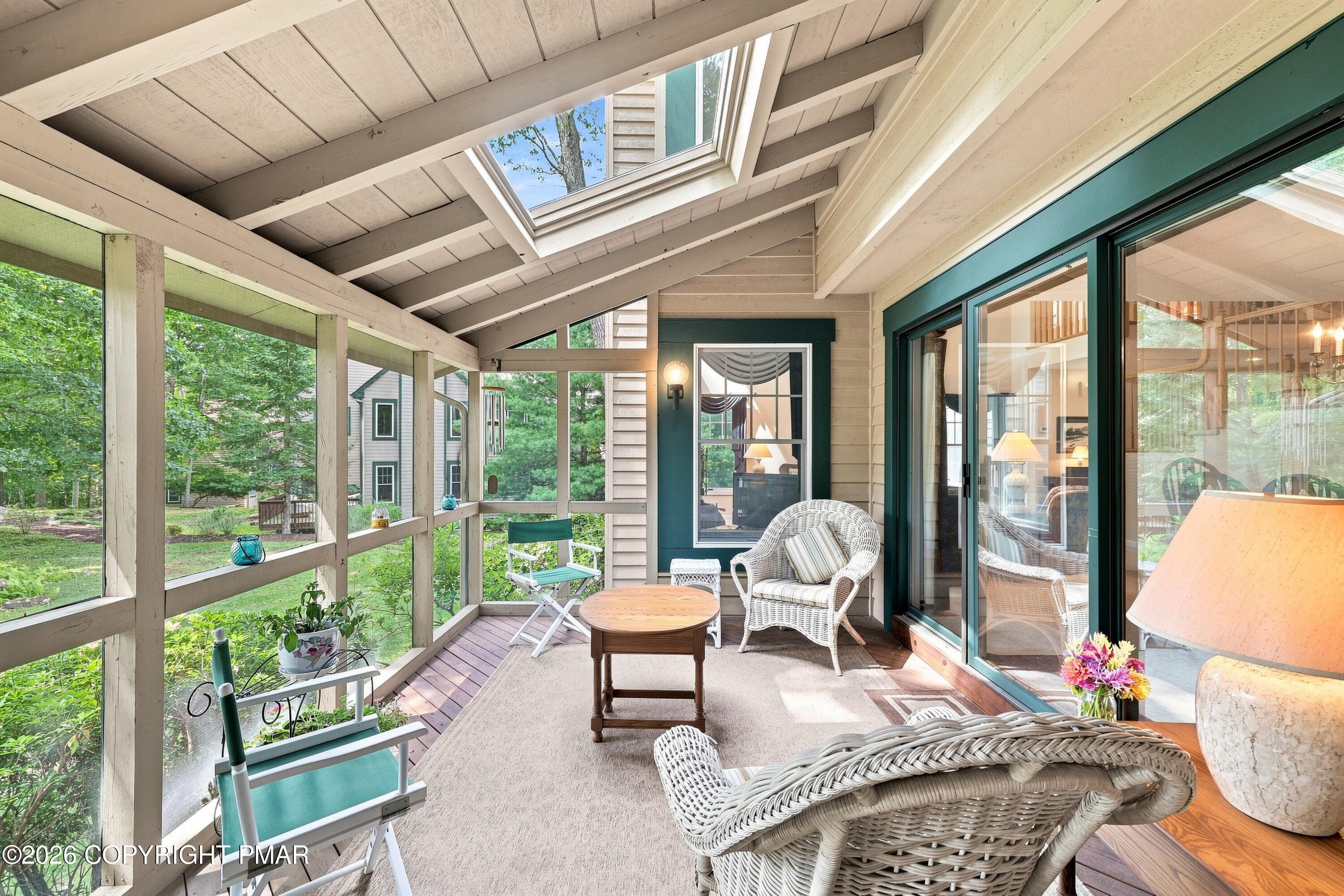 Screened porch - 109 Creekside Road, Buck Hill Falls, PA 18323, Buck Hill Falls