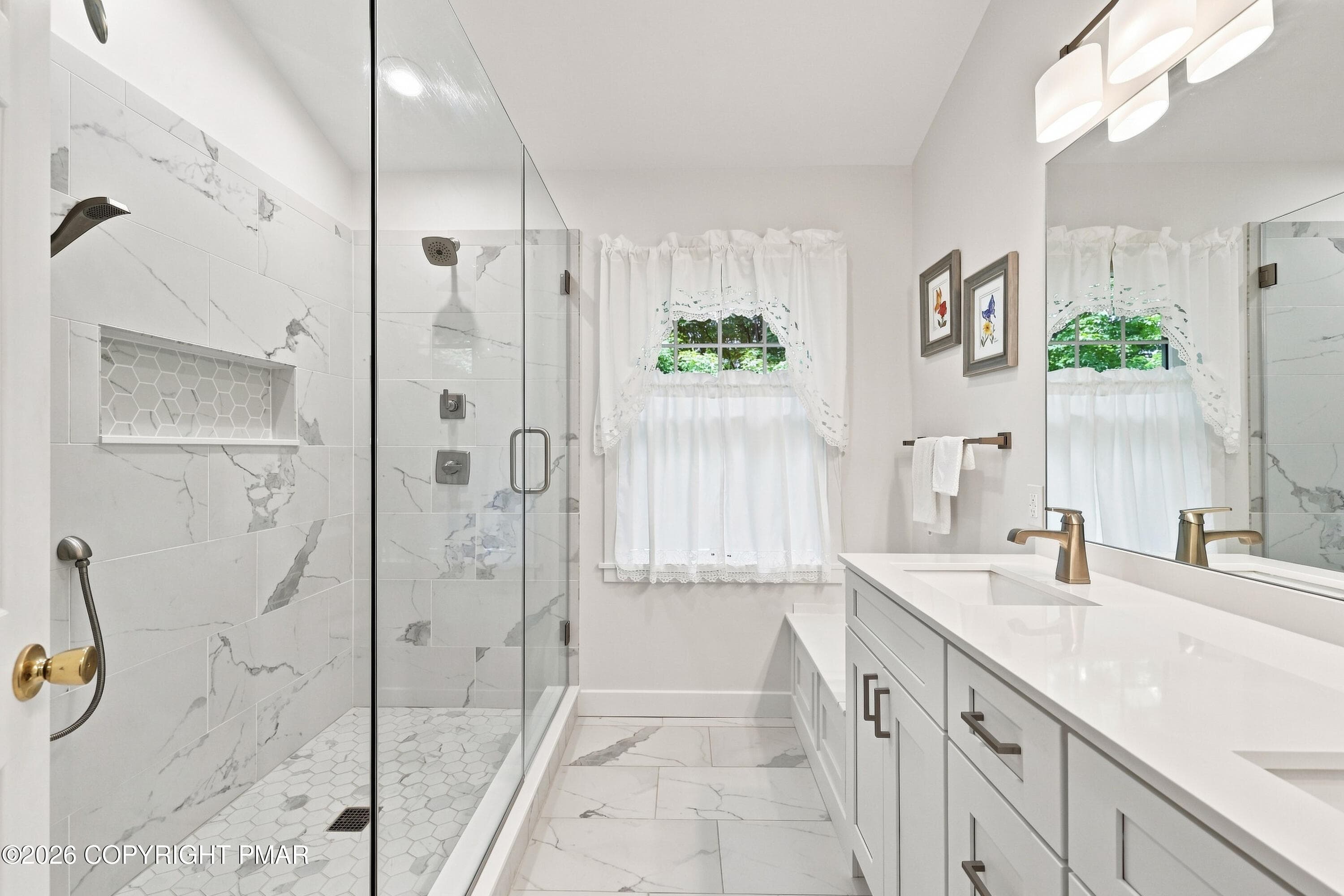 Primary bathroom - 109 Creekside Road, Buck Hill Falls, PA 18323, Buck Hill Falls