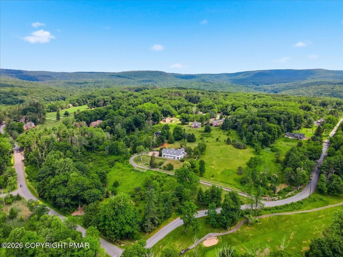 Aerial - 109 Creekside Road, Buck Hill Falls, PA 18323, Buck Hill Falls