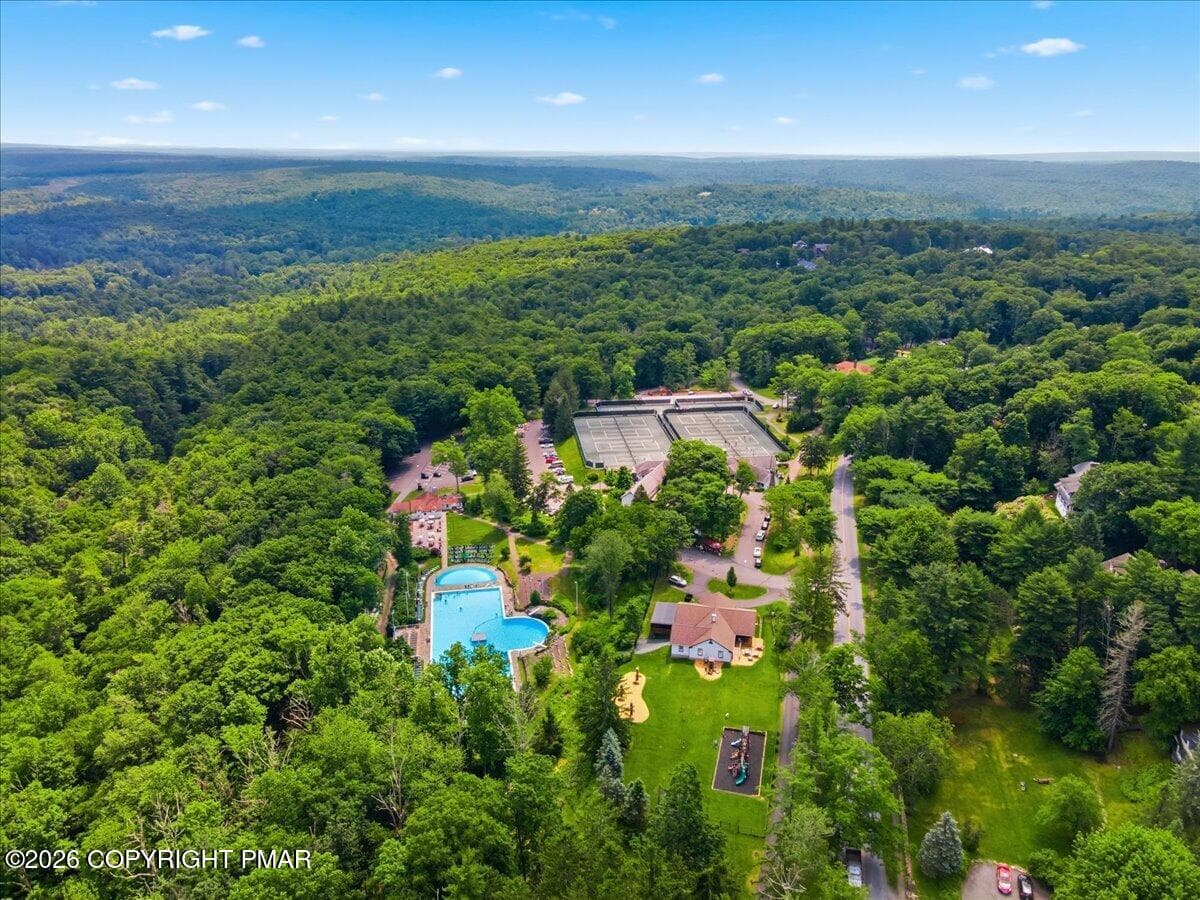 Aerial - 109 Creekside Road, Buck Hill Falls, PA 18323, Buck Hill Falls