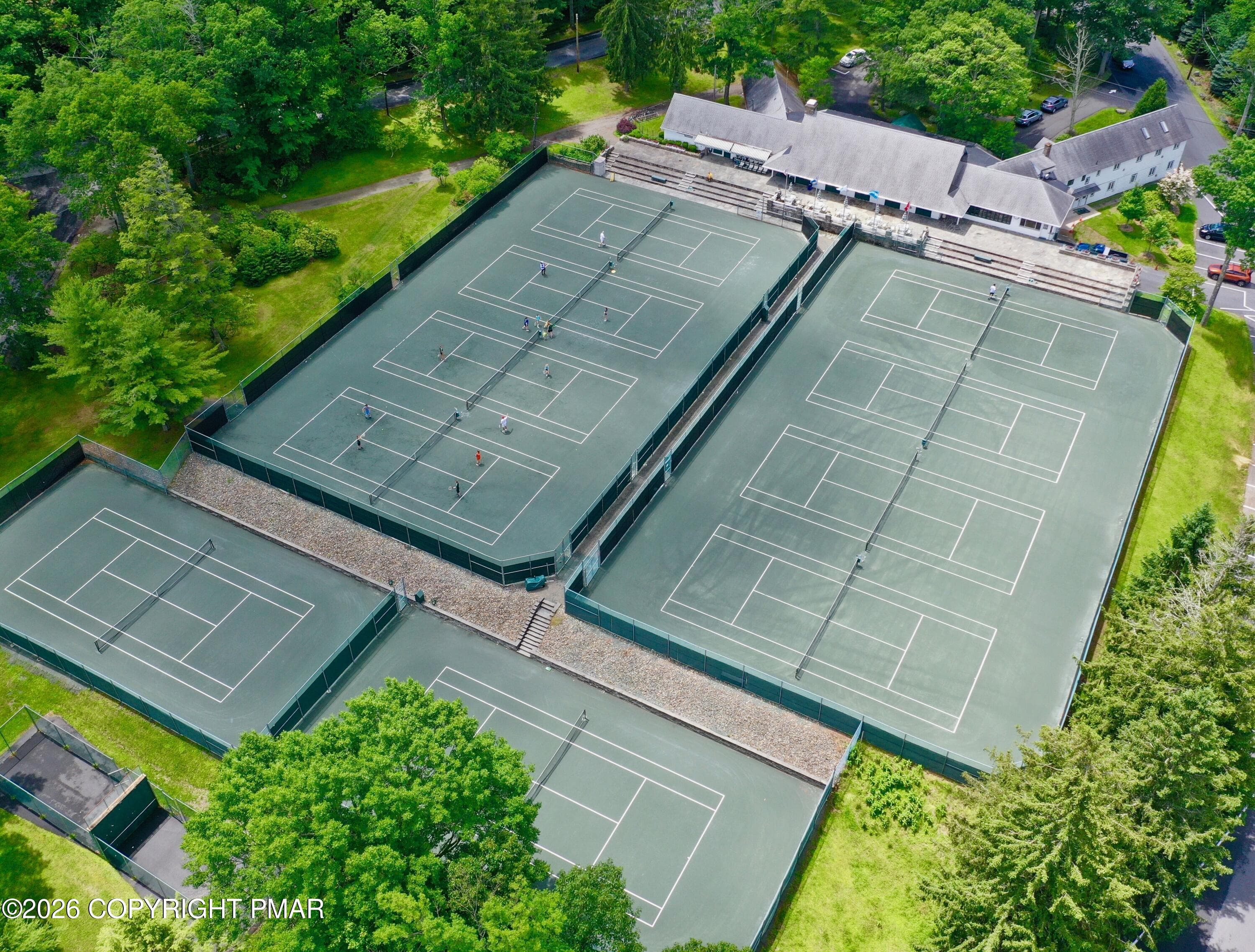 9 Tennis - 109 Creekside Road, Buck Hill Falls, PA 18323, Buck Hill Falls