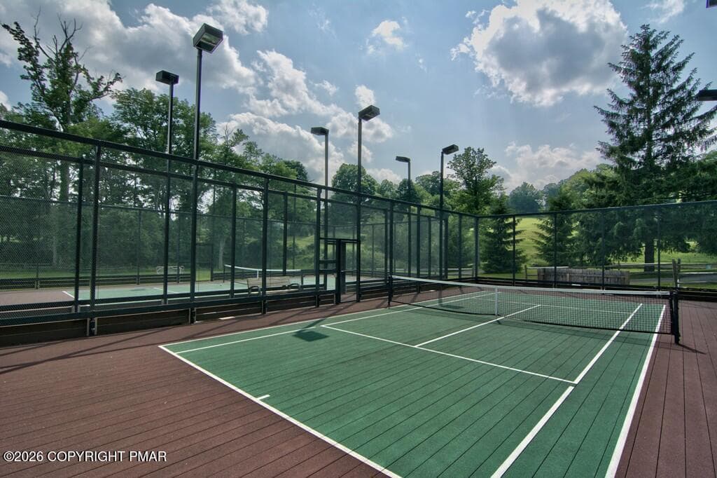 13 Two lighted Paddle Tennis Courts - 109 Creekside Road, Buck Hill Falls, PA 18323, Buck Hill Falls