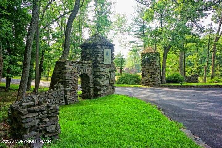 Photo of Stone Pillars - 109 Creekside Road, Buck Hill Falls, PA 18323, Buck Hill Falls