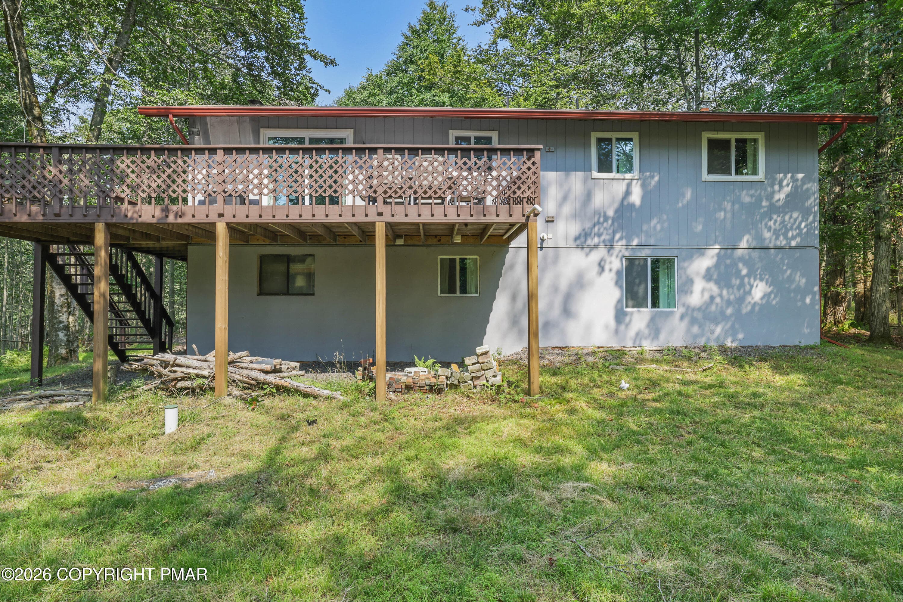 36- Back of the house - 19 Conservancy Court, Gouldsboro, PA 18424, Gouldsboro