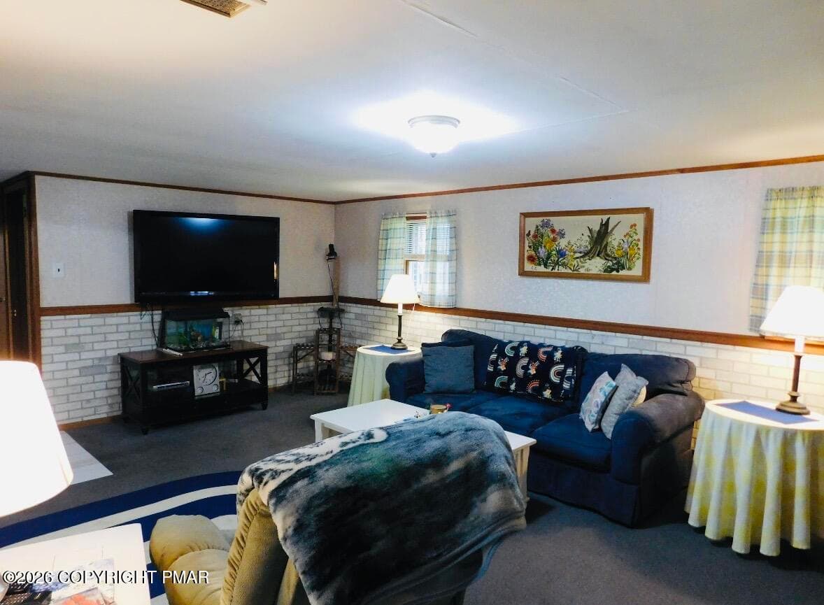 Downstairs Family Room - 154 Lake Drive, Nesquehoning, PA 18240, Nesquehoning
