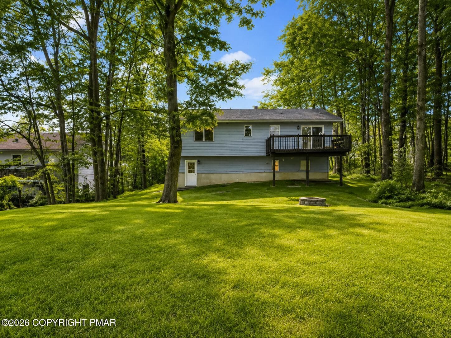 Back Yard - 2081 Minqua Trail, Tobyhanna, PA 18466