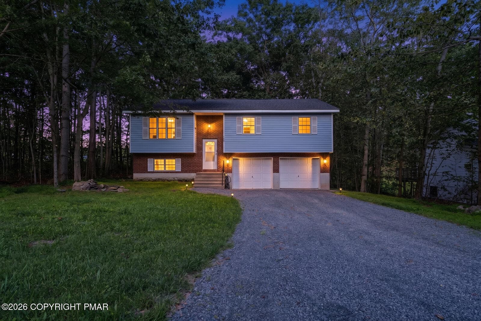 Twilight photo - 2081 Minqua Trail, Tobyhanna, PA 18466