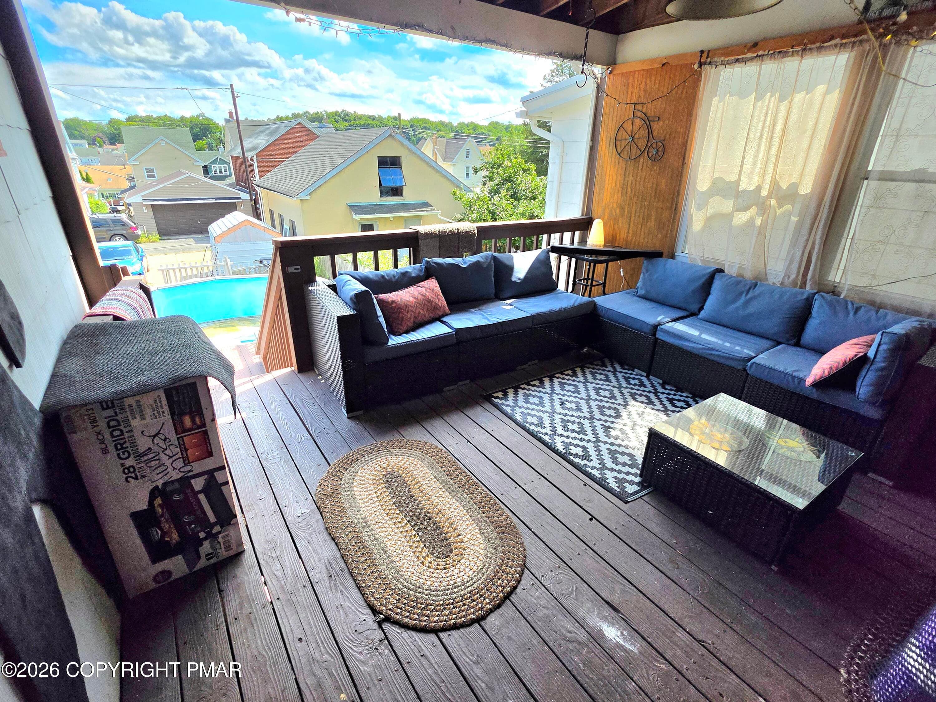 Covered Back Porch - 31 E Ludlow Street, Summit Hill, PA 18250, Summit Hill