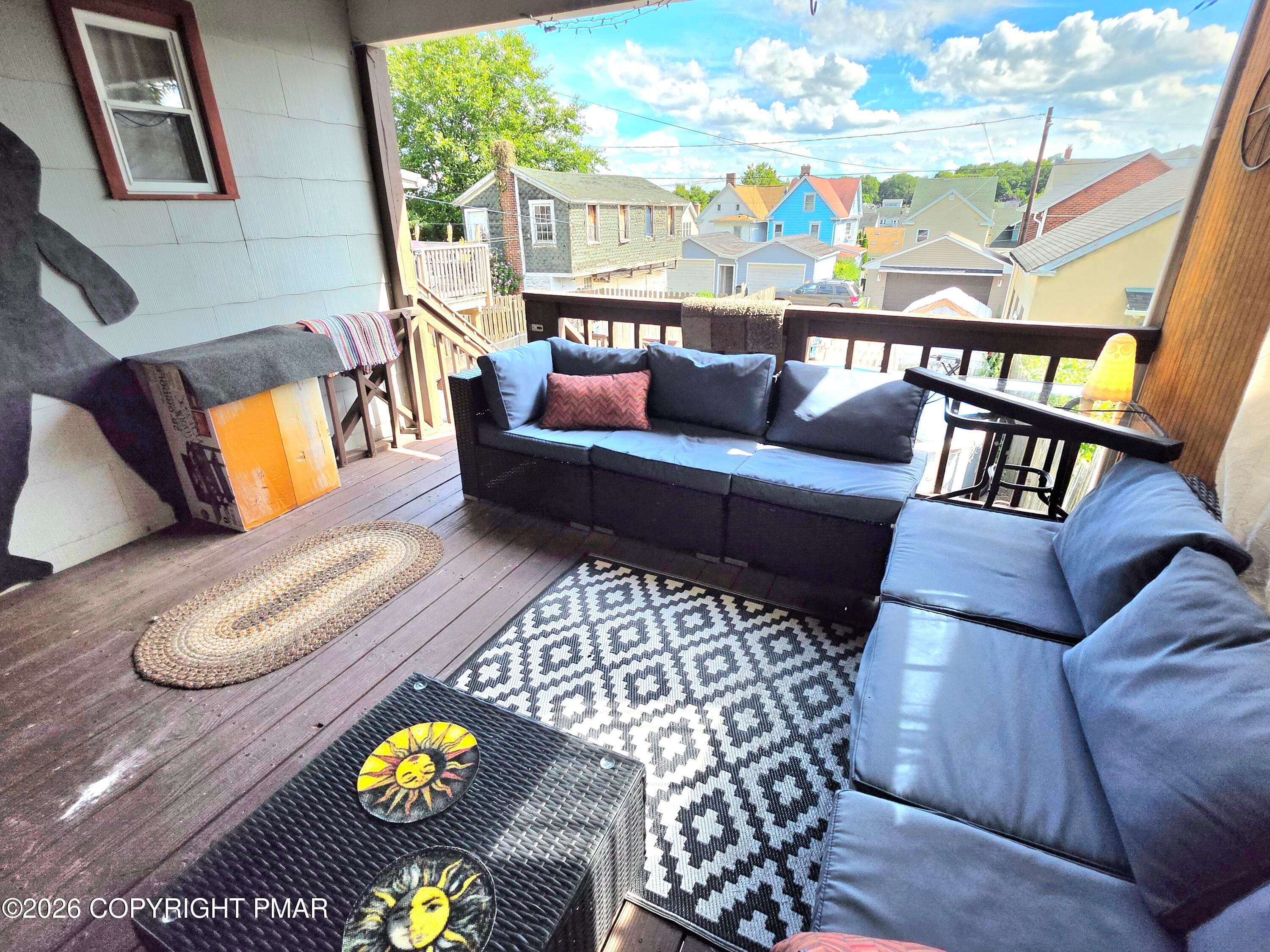 Covered Back Porch - 31 E Ludlow Street, Summit Hill, PA 18250, Summit Hill