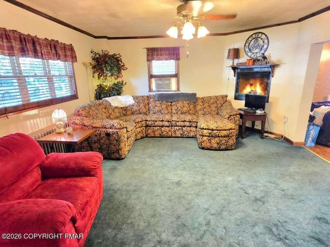 Living Room - 31 E Ludlow Street, Summit Hill, PA 18250, Summit Hill