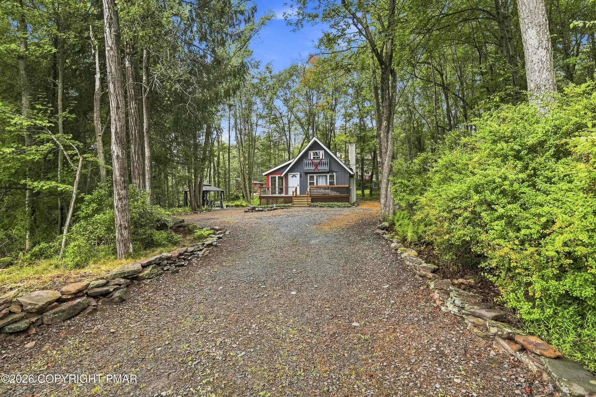 driveway - 218 Onawa Trail, Pocono Lake, PA 18347