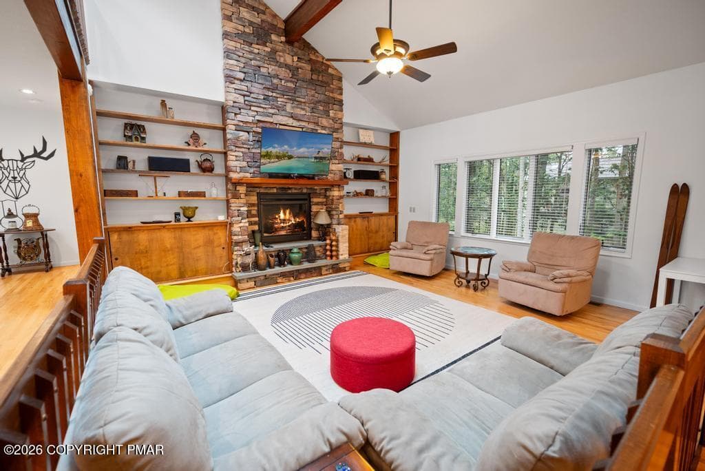 #9 Phan-Hwang Living Room - 1198 Deer Run, Pocono Pines, PA 18350