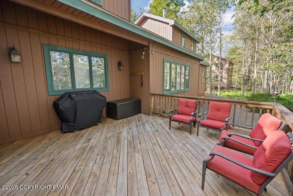 #18 Phan-Hwang Rear Deck View #2 - 1198 Deer Run, Pocono Pines, PA 18350
