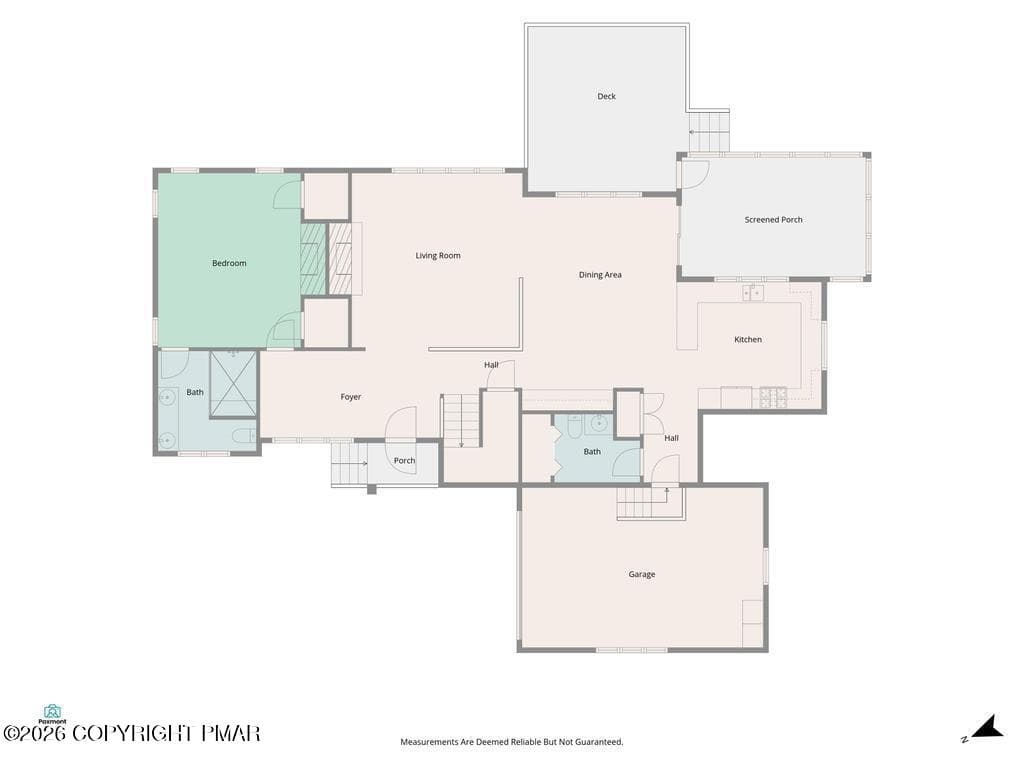 #28 Phan-Hwang First Floor Layout - 1198 Deer Run, Pocono Pines, PA 18350