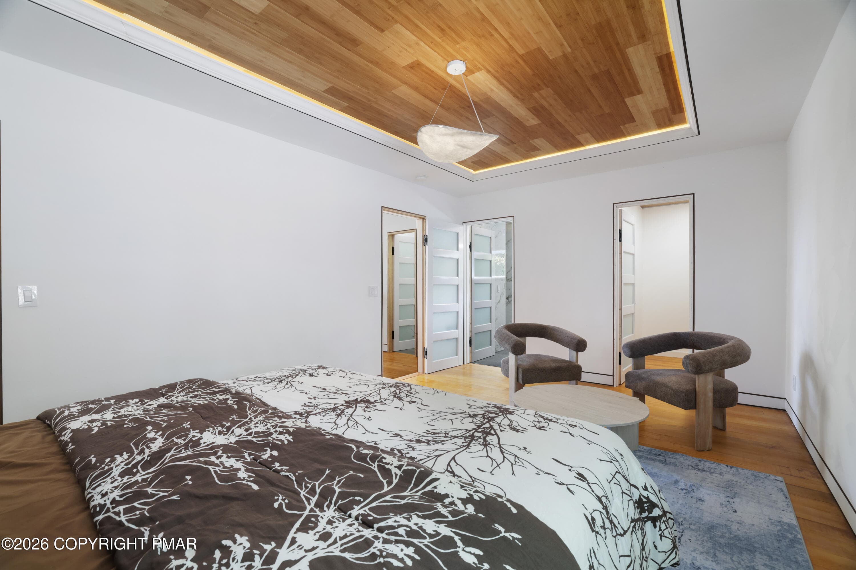 23- Handcrafted Maple and Walnut Ceiling - 1002 Bison Trail, Lake Ariel, PA 18436, Lake Ariel