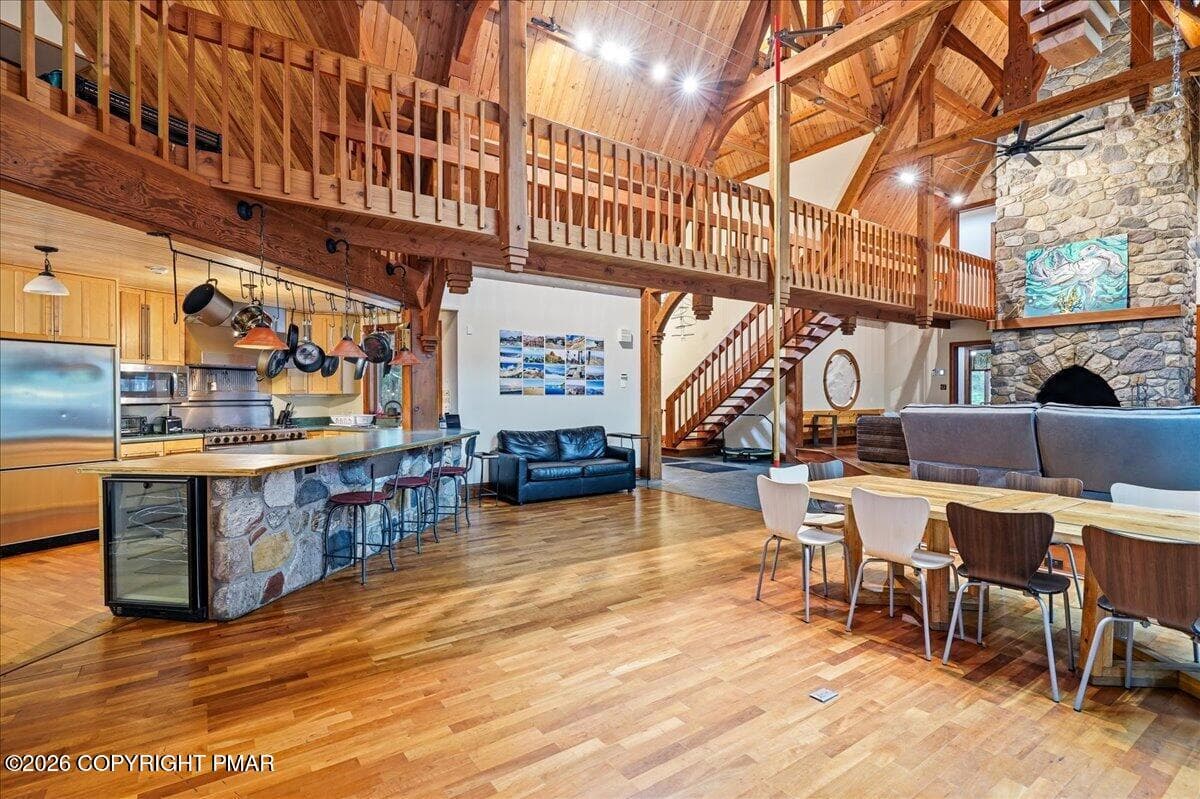 Great Room Open Layout - 131 Ski Haven Drive, Cresco, PA 18326, Cresco