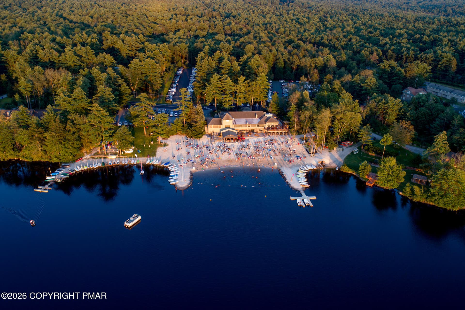 #804 Lake Naomi Clubhouse Aerial View - 1198 Deer Run, Pocono Pines, PA 18350