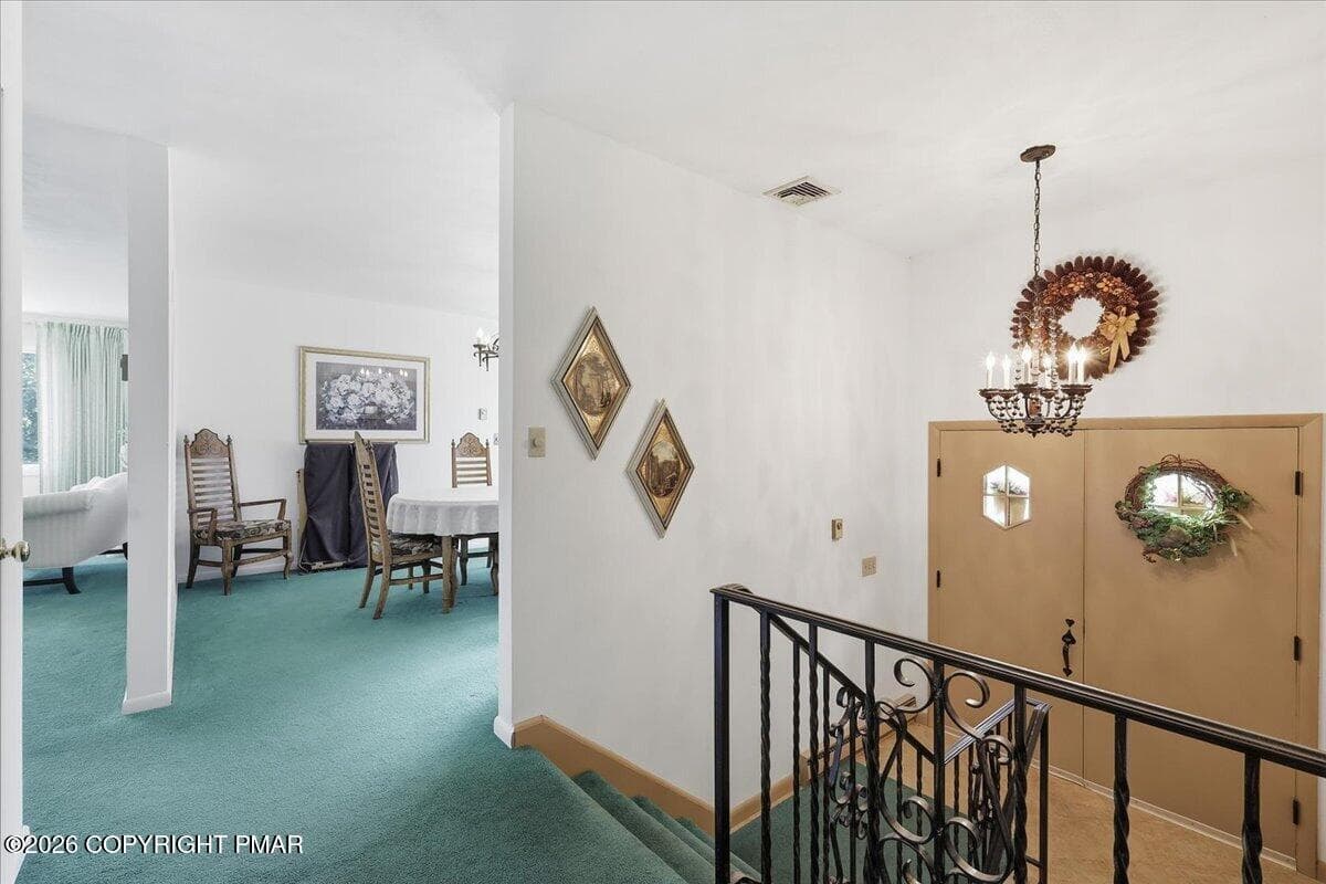 View from top of Staircase - 7121 Kingstead Drive, Slatington, PA 18080, Slatington
