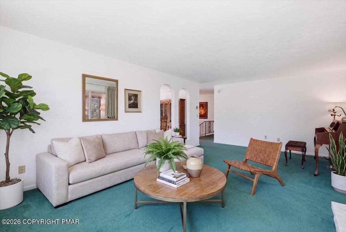 Virtually Staged Living Room - 7121 Kingstead Drive, Slatington, PA 18080, Slatington