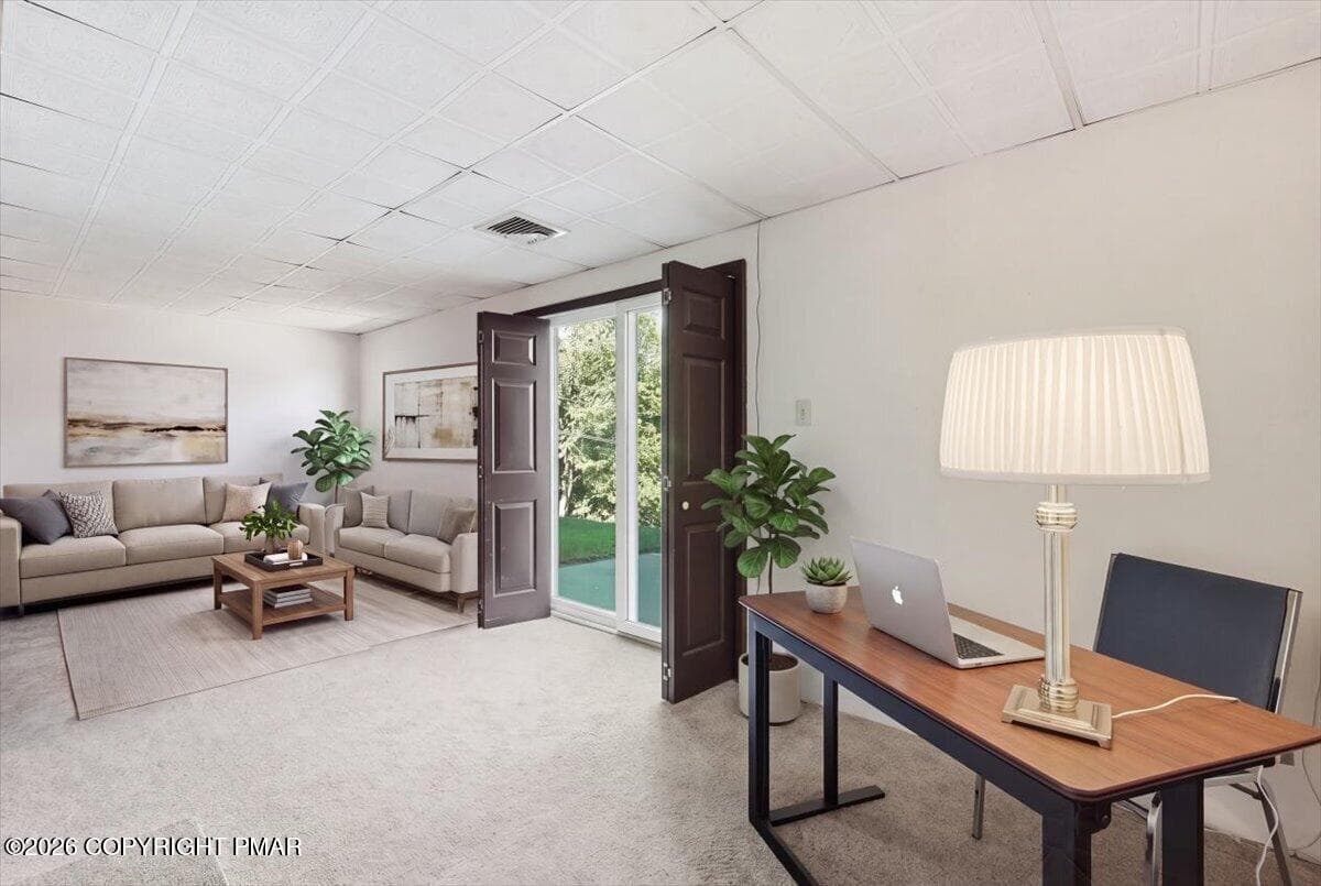 Virtually Staged Office - 7121 Kingstead Drive, Slatington, PA 18080, Slatington