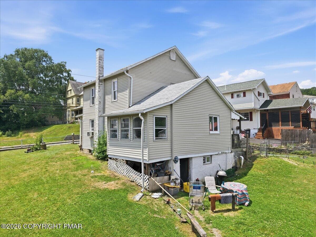 Back View - 40 Davenport Street, Plymouth, PA 18651, Plymouth