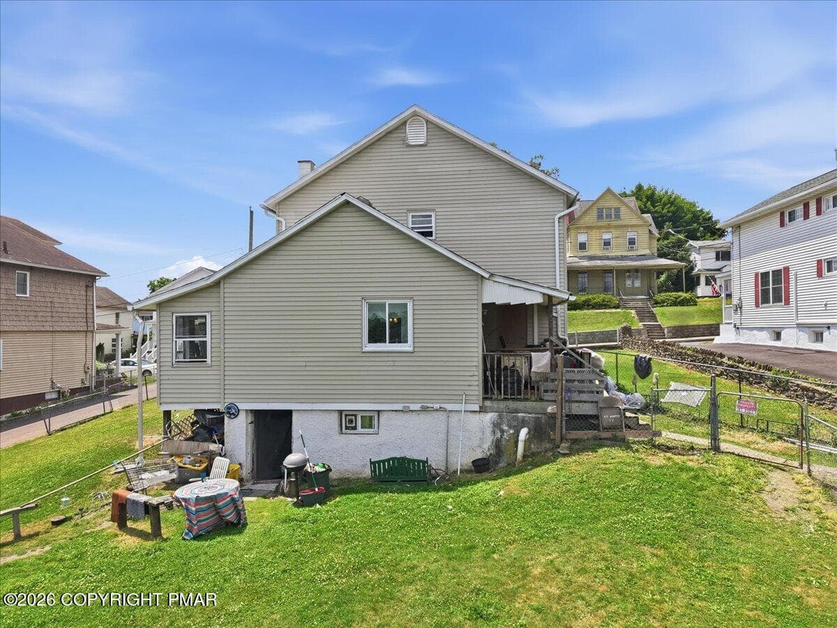 Back View - 40 Davenport Street, Plymouth, PA 18651, Plymouth
