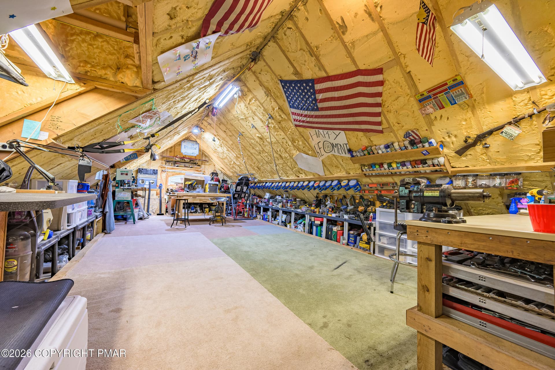 Bonus Room Above Garage - 388 N Arrow Drive, Pocono Lake, PA 18347
