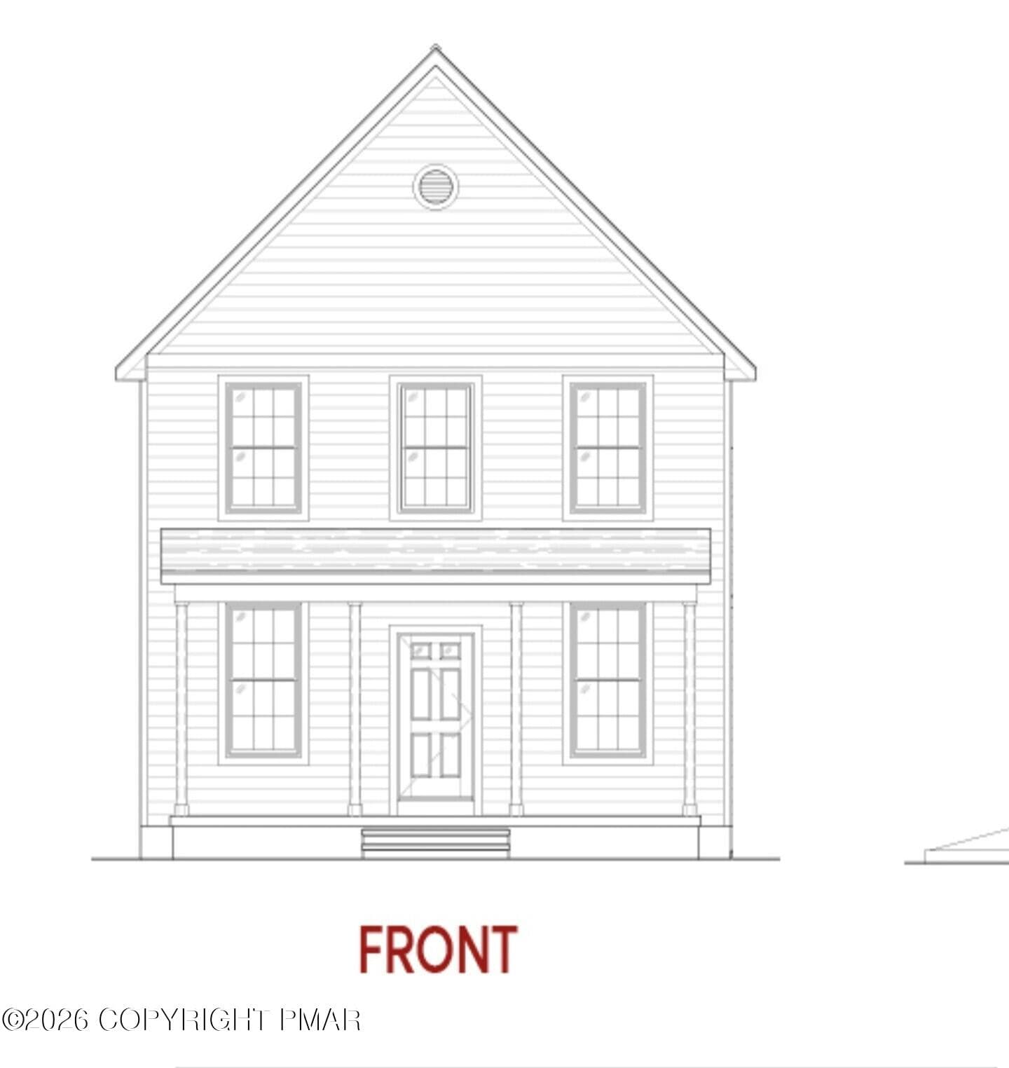 Front Sketch - 19 Upper Lehigh Main Street, Freeland, PA 18224, Freeland