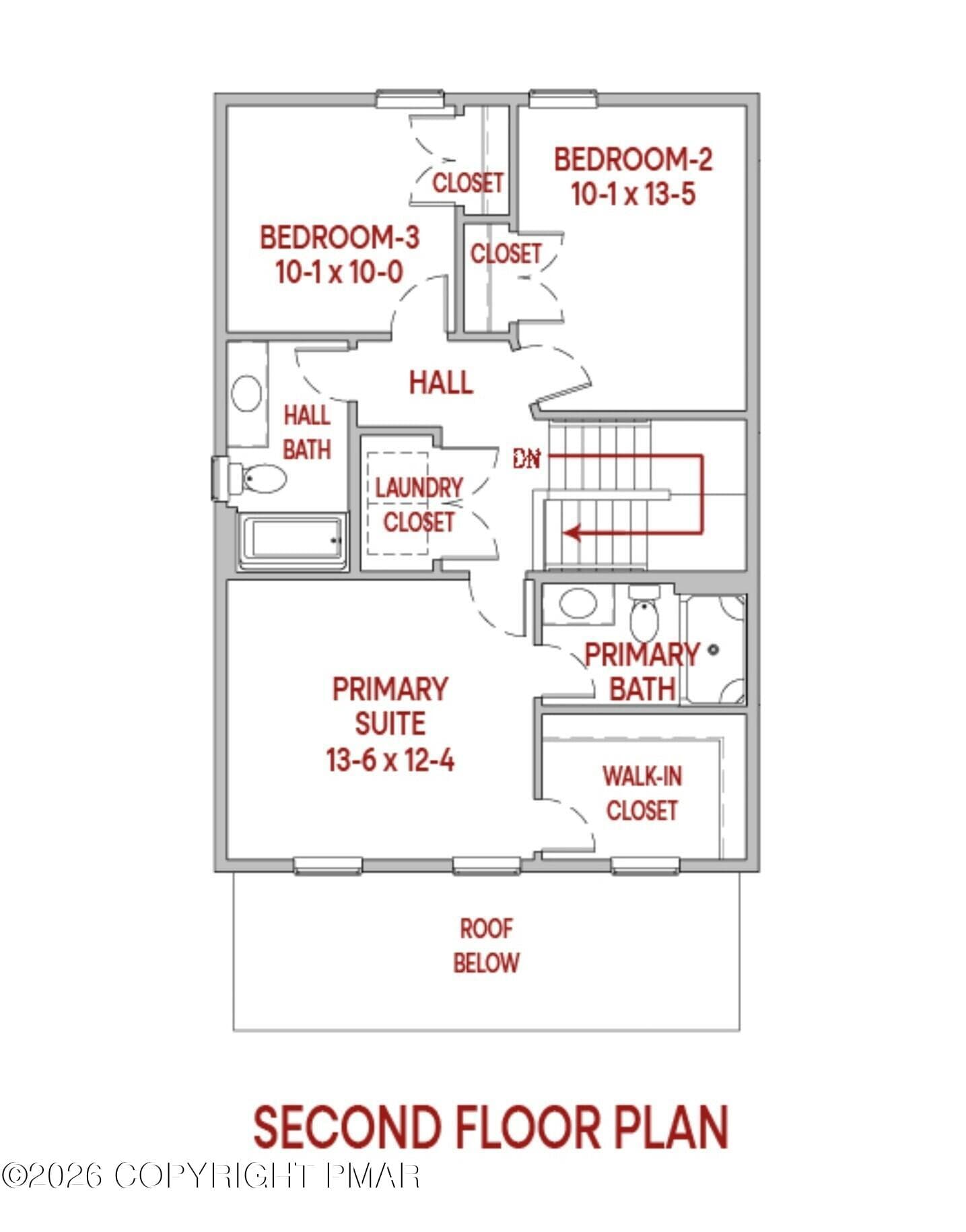 floorplan 2nd floor - 19 Upper Lehigh Main Street, Freeland, PA 18224, Freeland